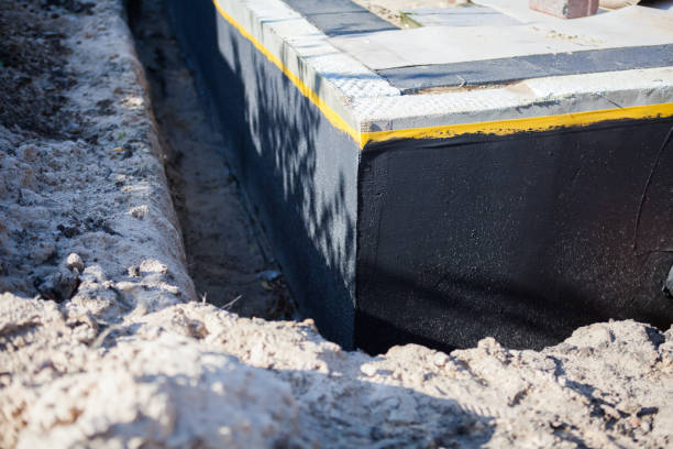 Professional Crawl Space Encapsulation technician working in Minetto, NY